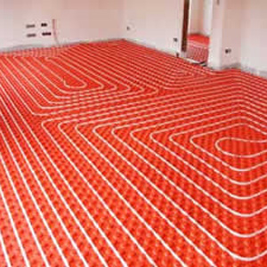 Floor with Heating rods